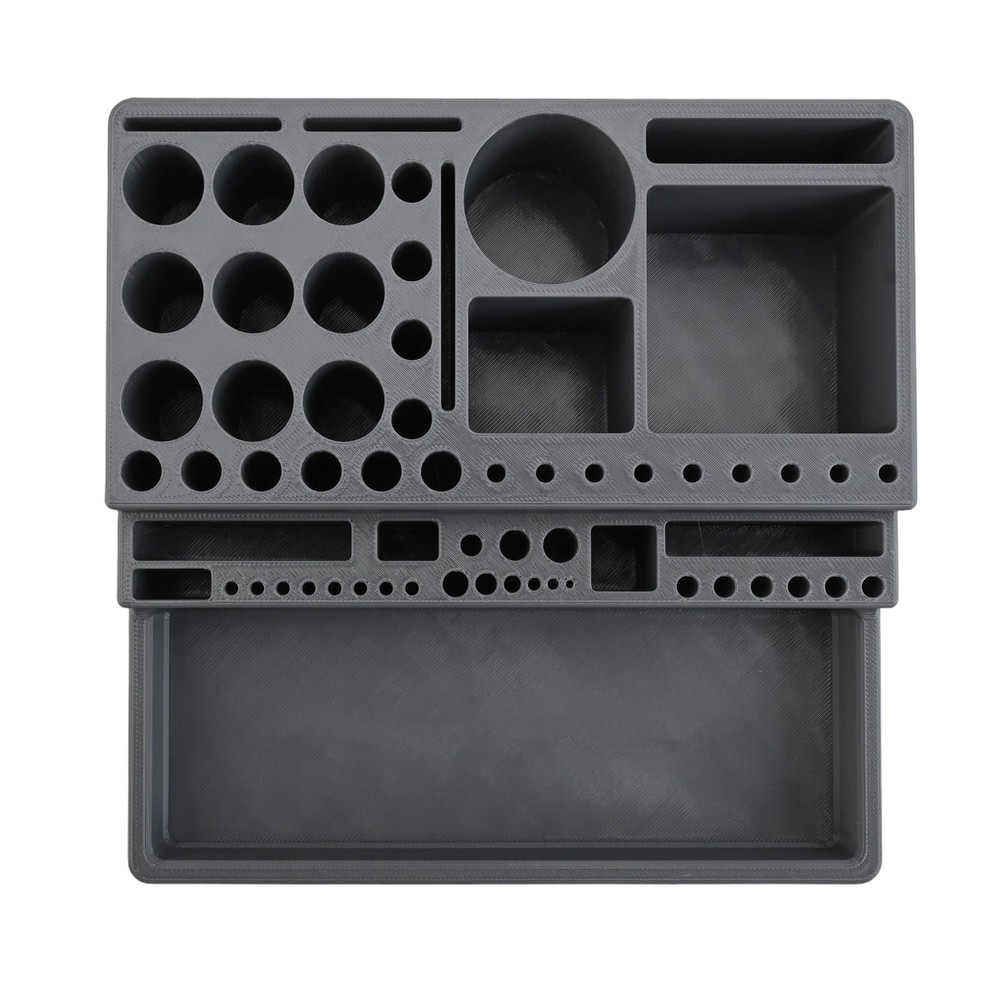 Fly Tying Storage Rack for Organizing Tools and Keeping Workspace Clean