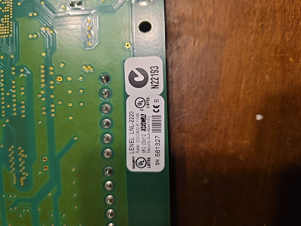 Lenel LEN 2220 Controller Board Used