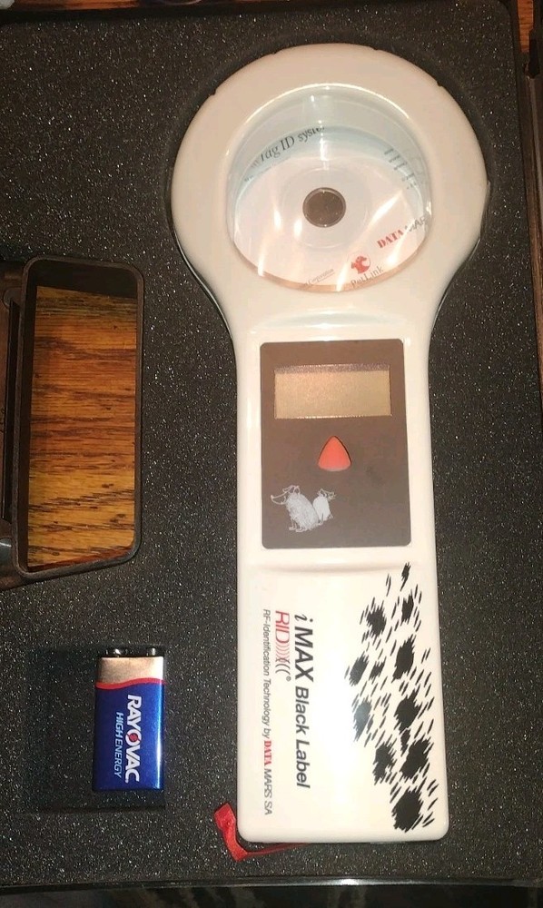 DataMars ResQ Pet Tracking System iMAX Black Label RF-Identification Chip Scan
