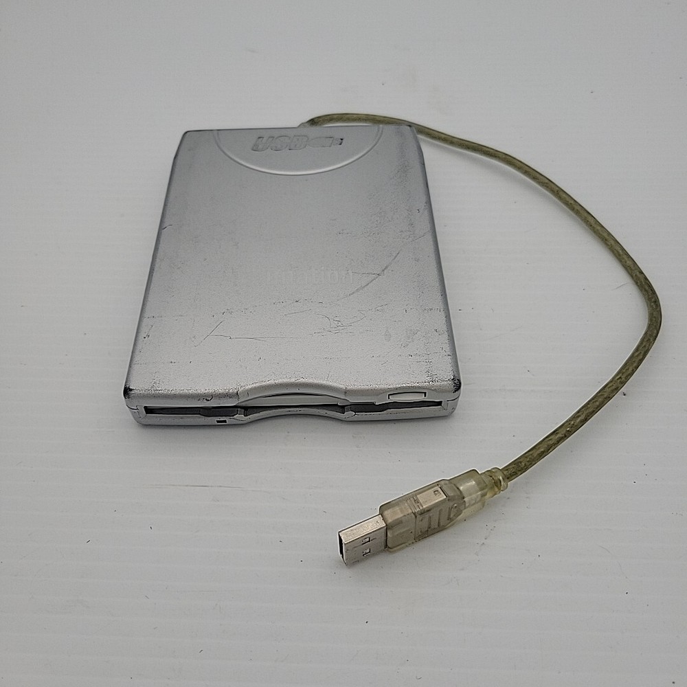 Imation D353FUE Portable External 3.5" Floppy Disk Drive USB Tested PC Gaming