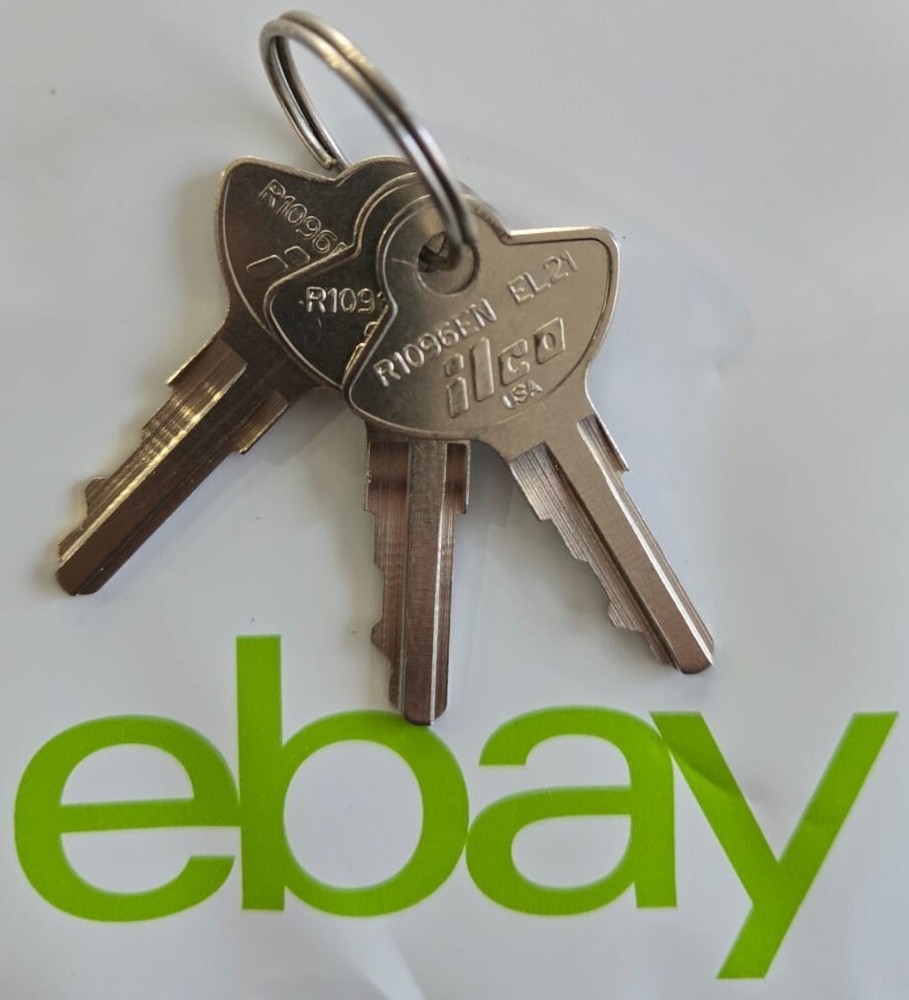 3048 - Three Craftsman Tool Box Keys Cut To Code 3048 Made in USA