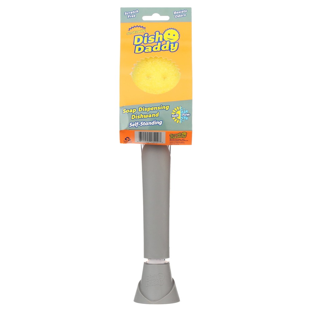 Scrub Daddy Dish Daddy, Soap Dispensing Dish Wand, 1 Count