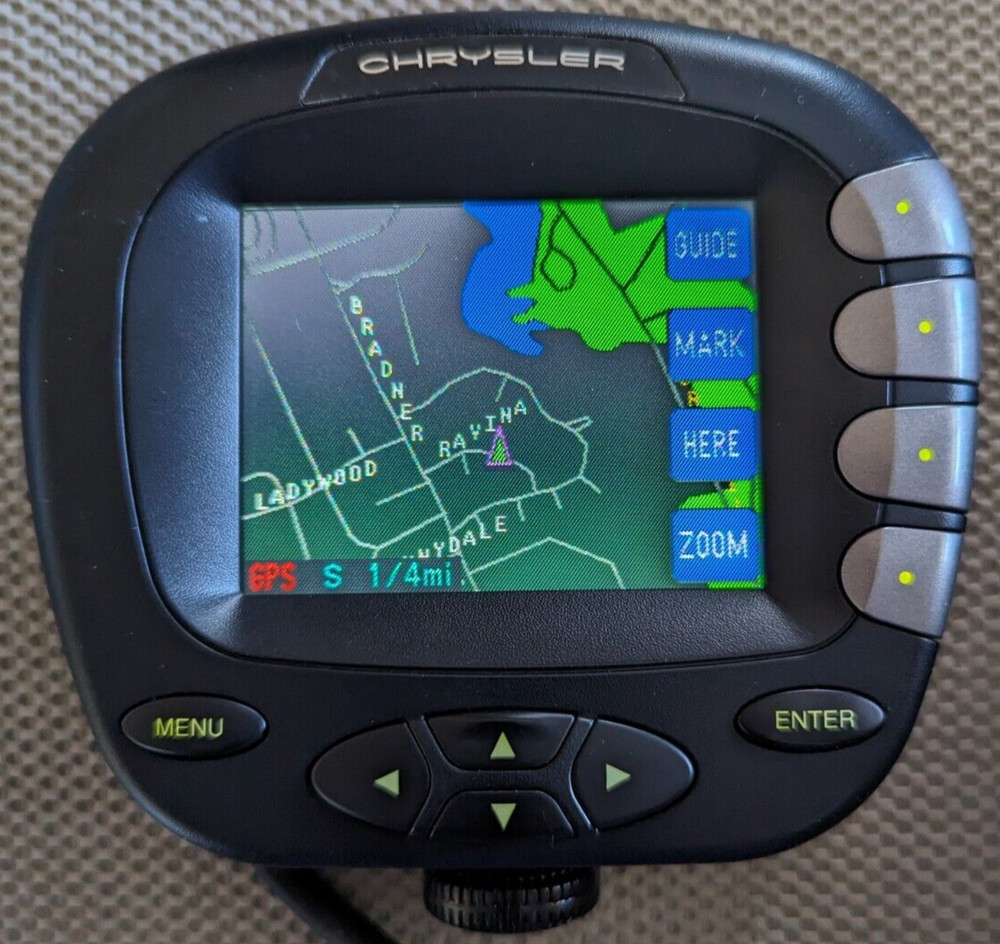 OE MOPAR 2000-2003 Navigation Display/Controller Service Part - PN 05017418AB