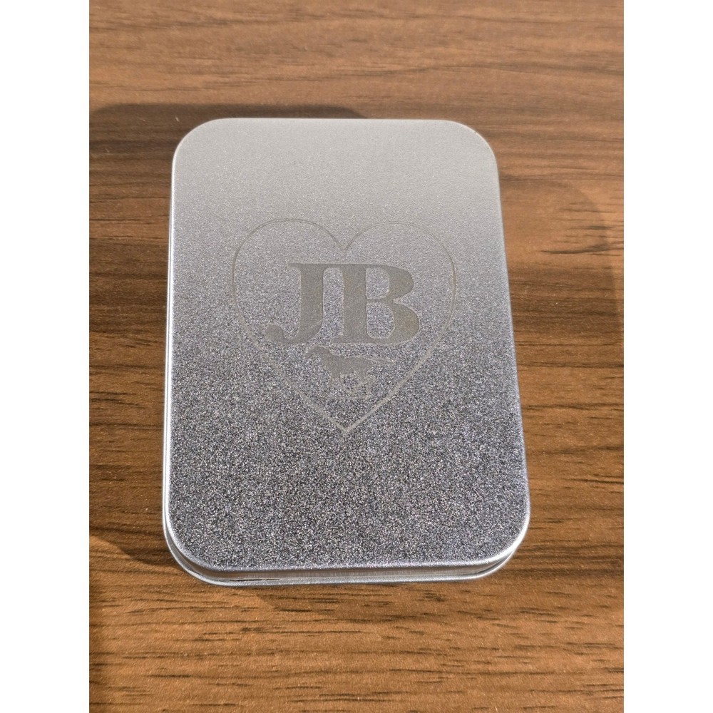 JB Playing Cards in Metal Tin Case