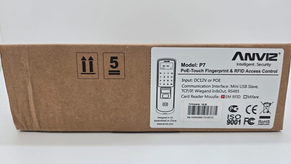 Anviz P7- Access Control - FingerPrint/Card
