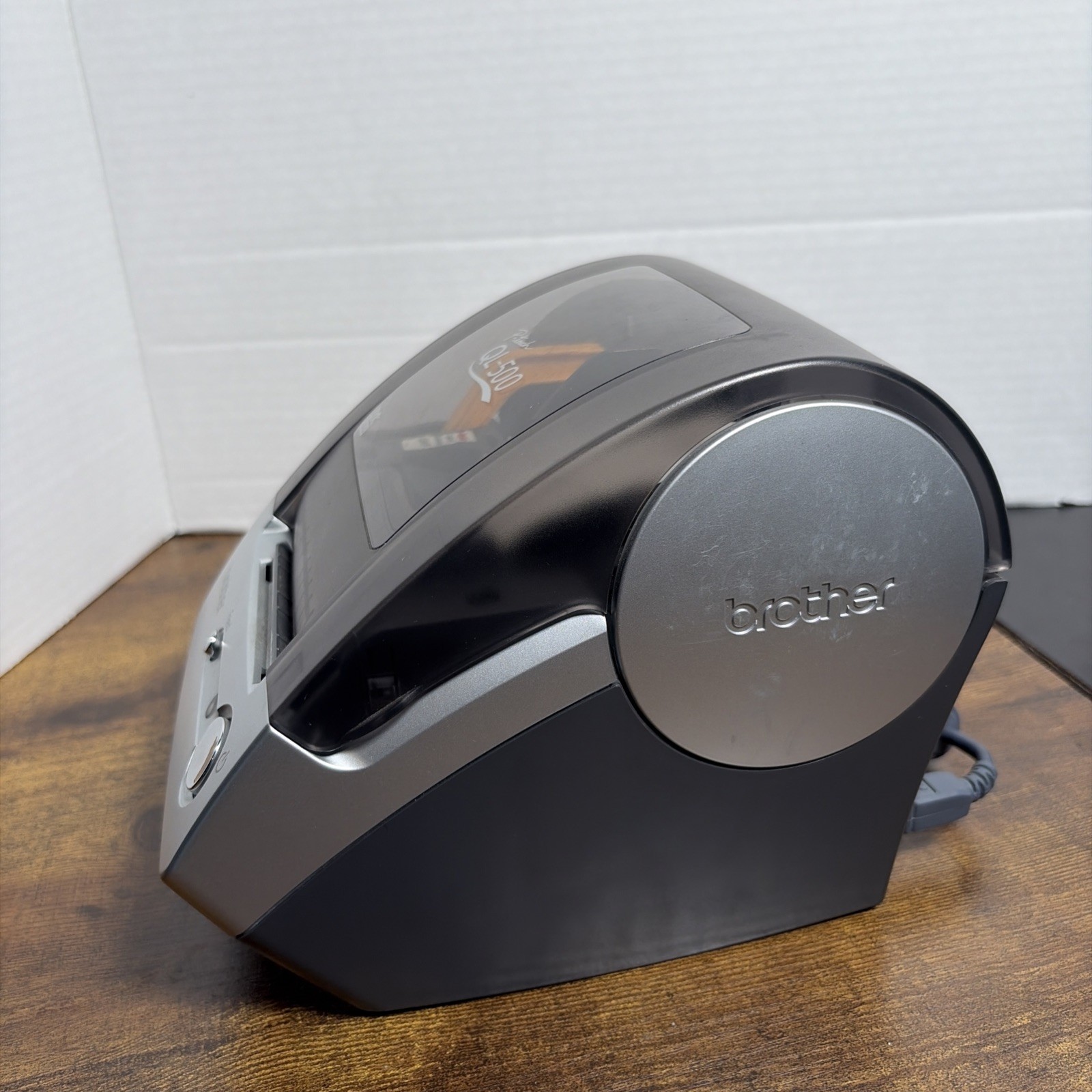 Used Brother P-TOUCH QL-500 Thermal Label Printer With Power Cable