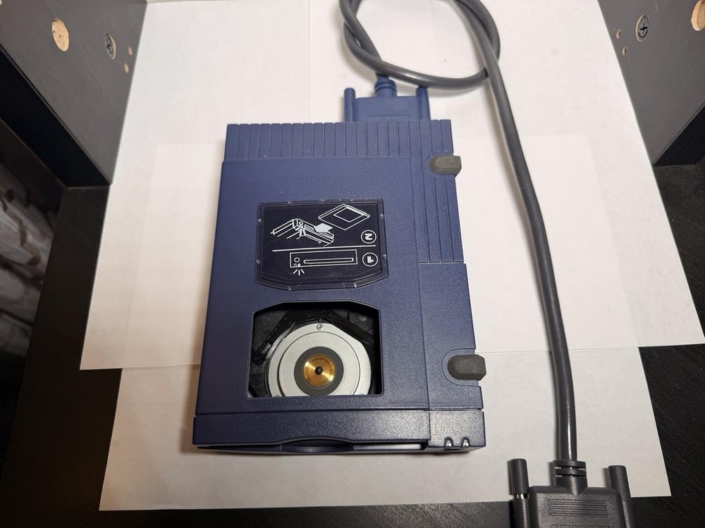 IOMEGA 100 Zip Drive w/ OEM Parallel Port Cable Untested