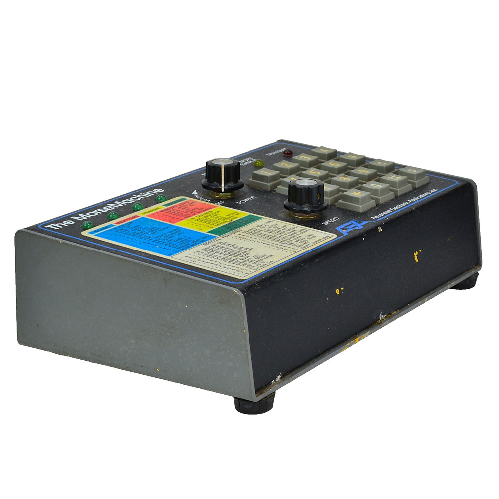Ham Radio trainer AEA Morse Trainer Machine working w power sup word generator+