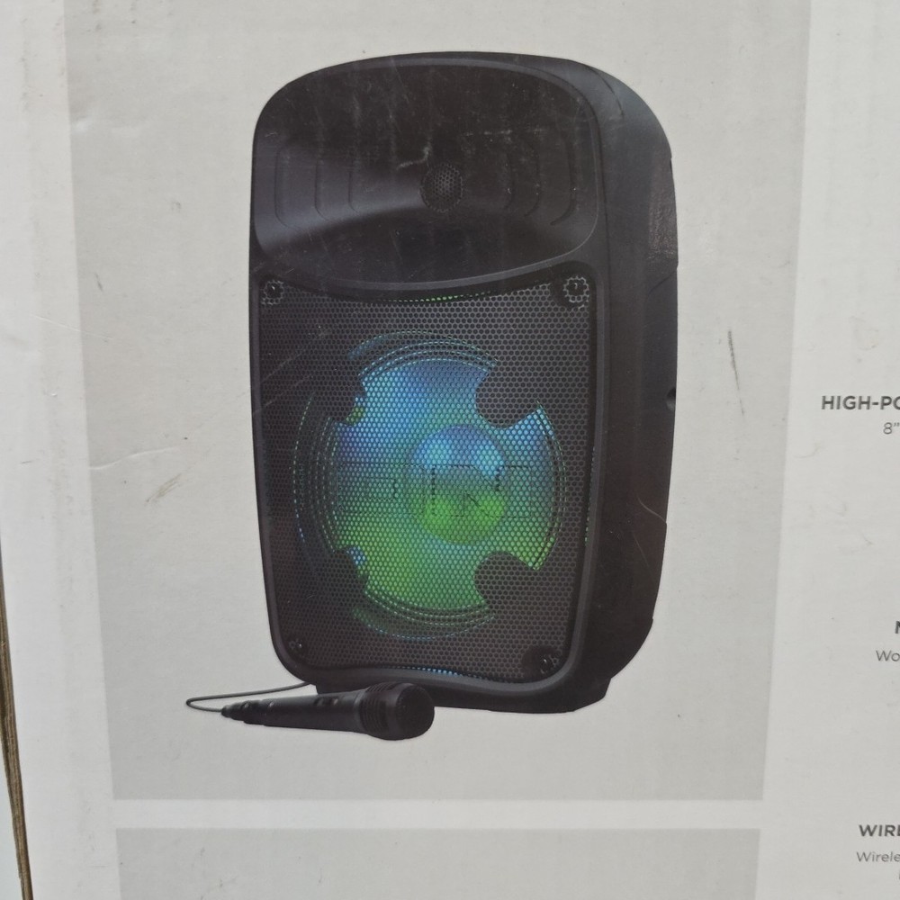 ION Audio IPA156 Pro Glow Express High-power Bluetooth-enabled Speaker System,