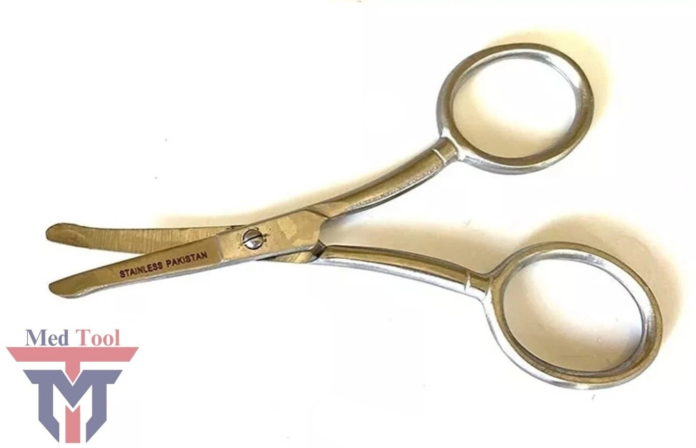 Multi-Purpose Small Scissors 3.5" Unisex, Nails, Hair, Beard, Cuticles, Threads
