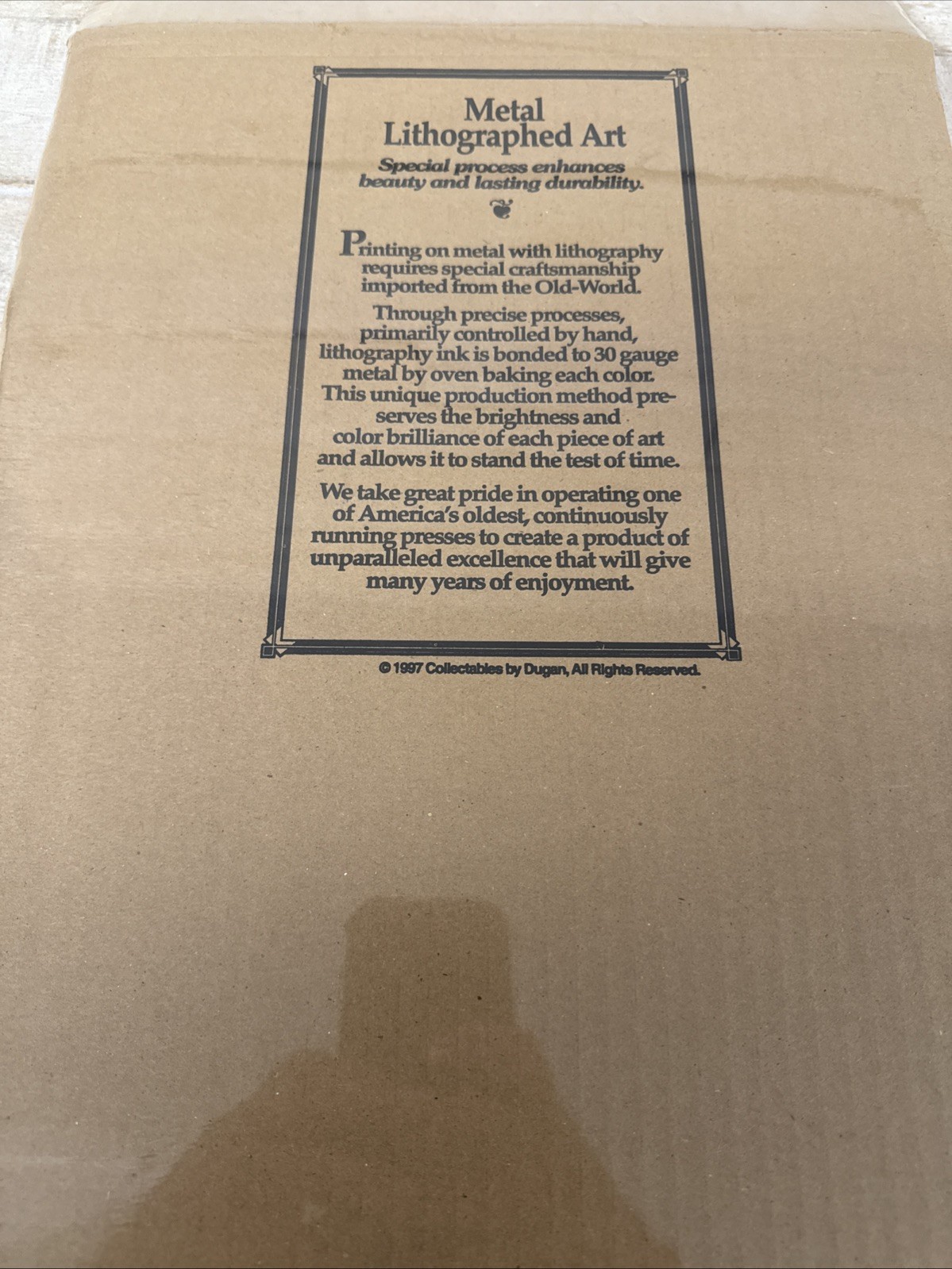 VTG GRATEFUL DEAD EUROPE 1990 Metal Concert Lithograph RICK GRIFFIN Sony 17x12