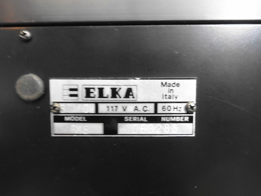 ELKA PM8 Mixer - Working Condition