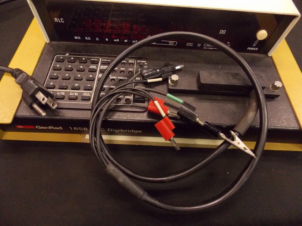 GenRad Quadtech IET Labs 1658 Precision RLC Digibridge Impedance Meter