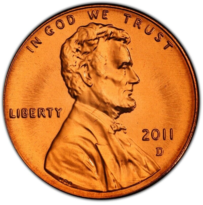 2011 P+D  Lincoln Shield Penny Set from Original U.S. Mint Set  #9a