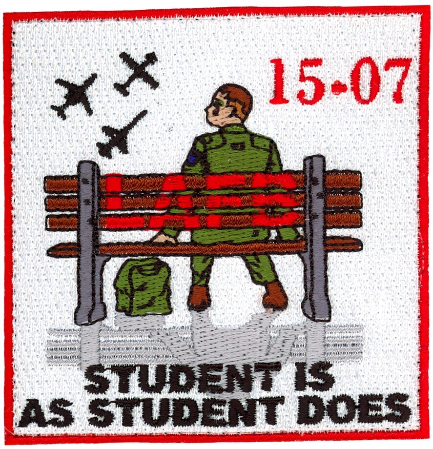 USAF LAUGHLIN SPECIALIZED UNDERGRADUATE PILOT TRAINING CLASS 2015-07 PATCH