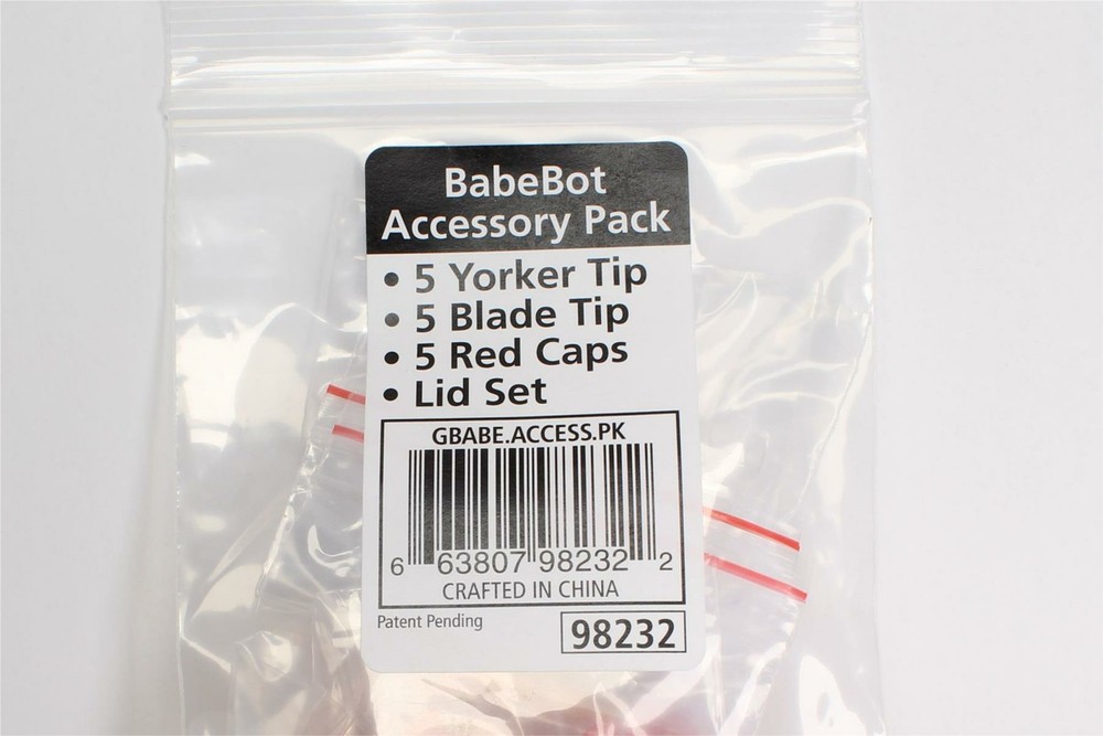 FastCap BabeBot & HighBot Accessory Pack - Lid, Blade, Yorker, and Cap