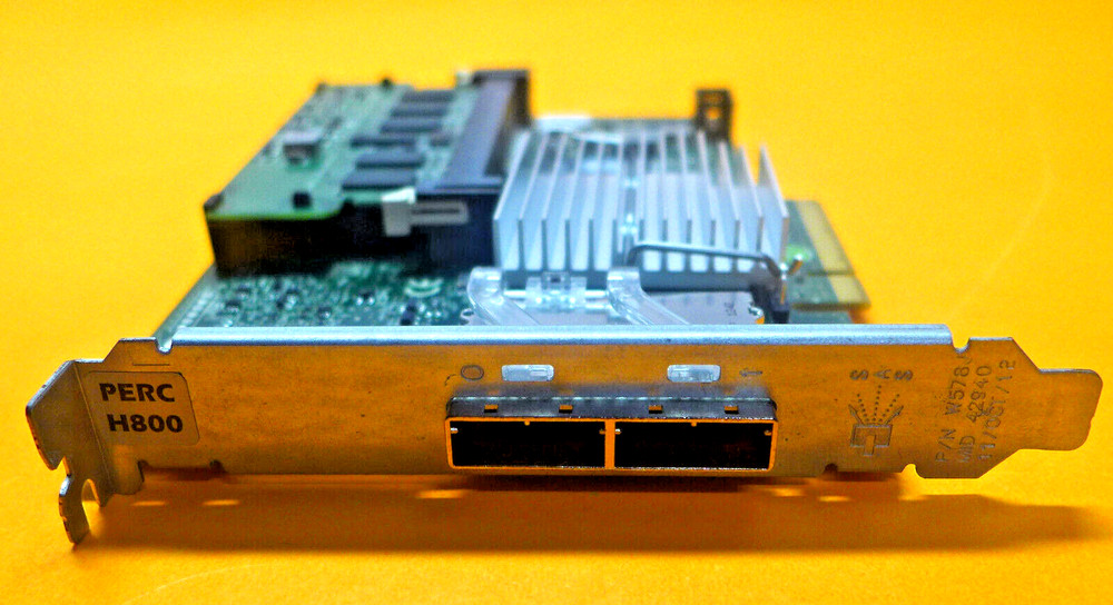 Dell Perc H800 2-Port External 512MB 6GBs SAS Raid Controller with Batt 87V49