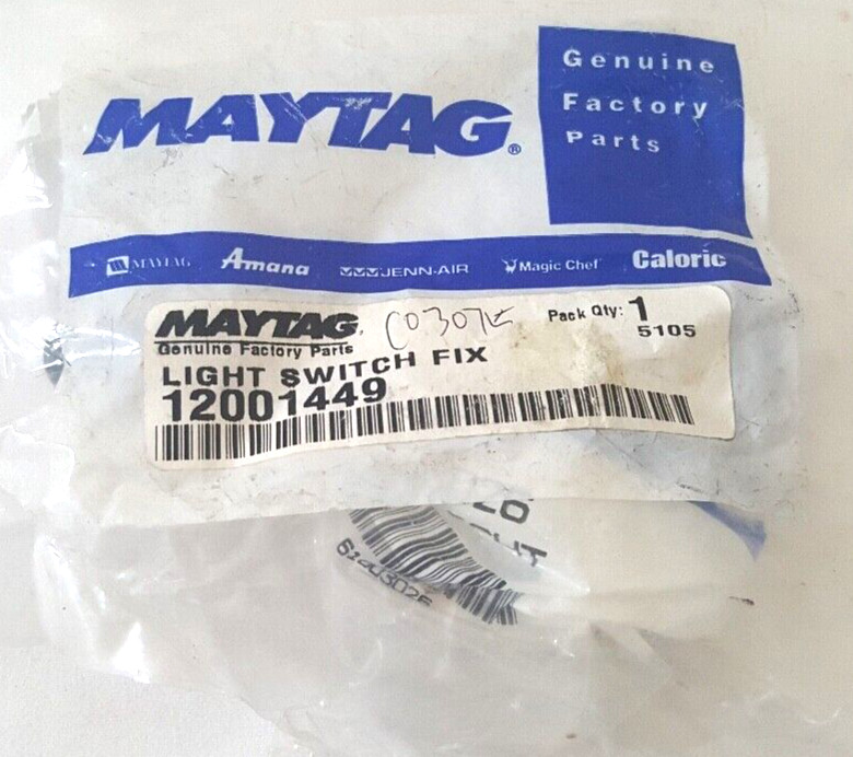 MAYTAG / WHIRLPOOL 12001449  MICROWAVE LIGHT SWITCH