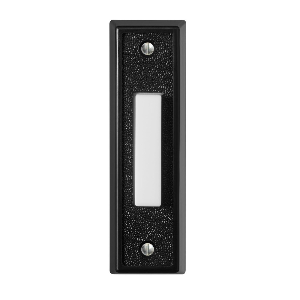 Globe Electric 91009258 Heath Zenith Plastic Wired Lighted Push - Black
