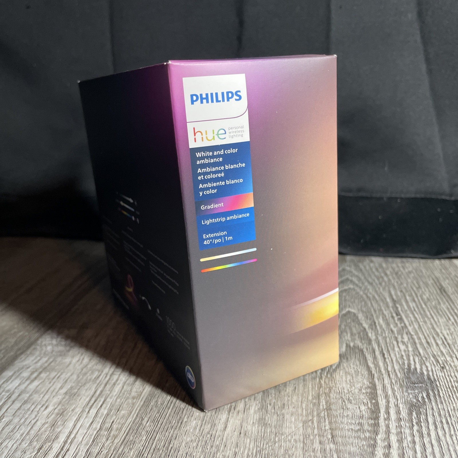 Philips Hue White & Color Ambiance Gradient Lightstrip Extension 40"- New