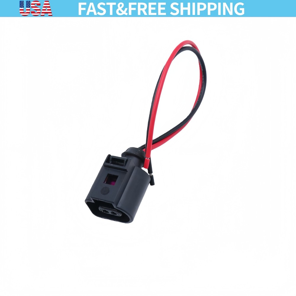 Engine Coolant Temperature Sensor & Connector For Volkswagen 02-17 Jetta & Audi