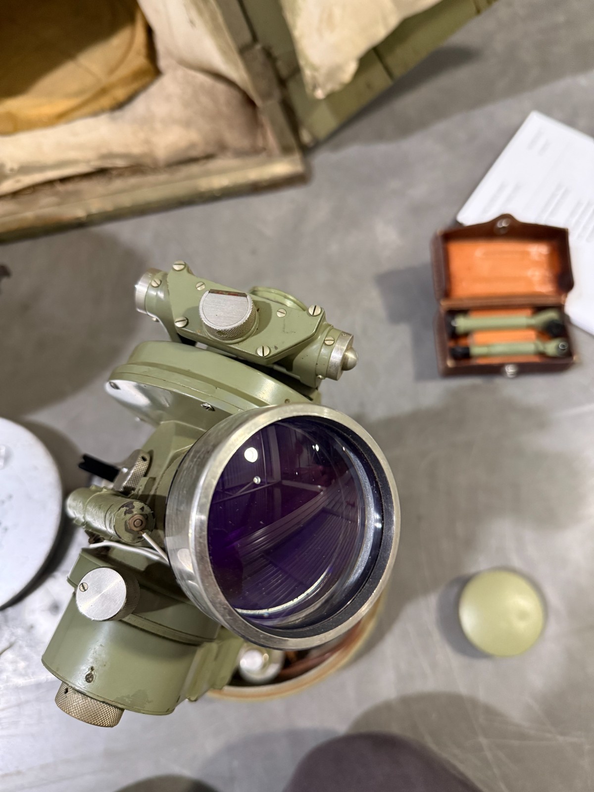 Wild Heerbrugg T3 Theodolite with Bullet and Transport Case T3-58455