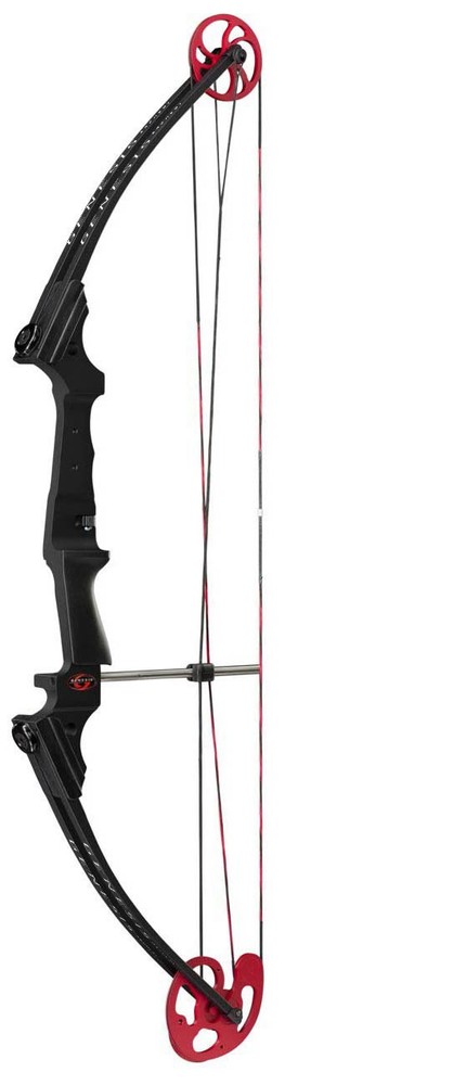 Genesis Archery Original Compound Bow Kit Beginner Set (Left Hand, Black)