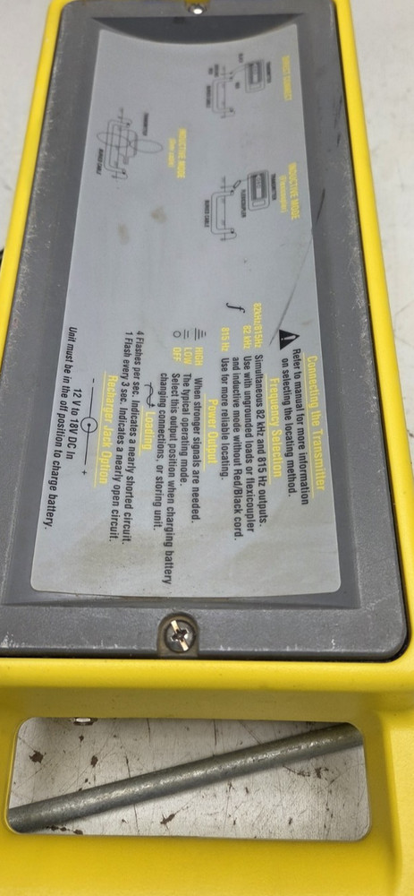 RYCOM 8879 D Cell Cable Pipe Wire Utility Underground Locator Dynatel Metrotech