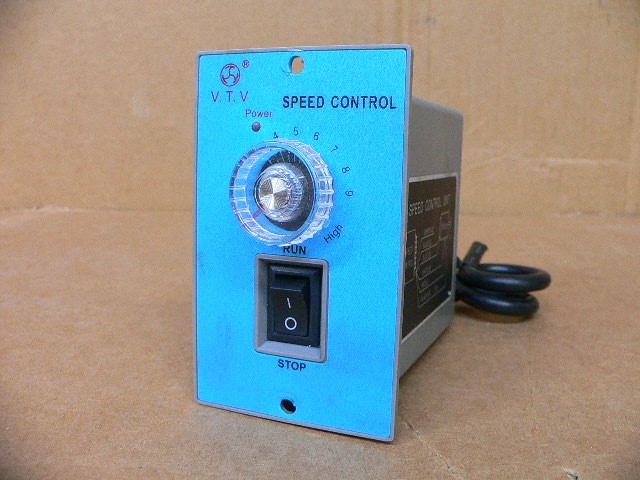 V.T.V Speed Controller Plc Module Manual