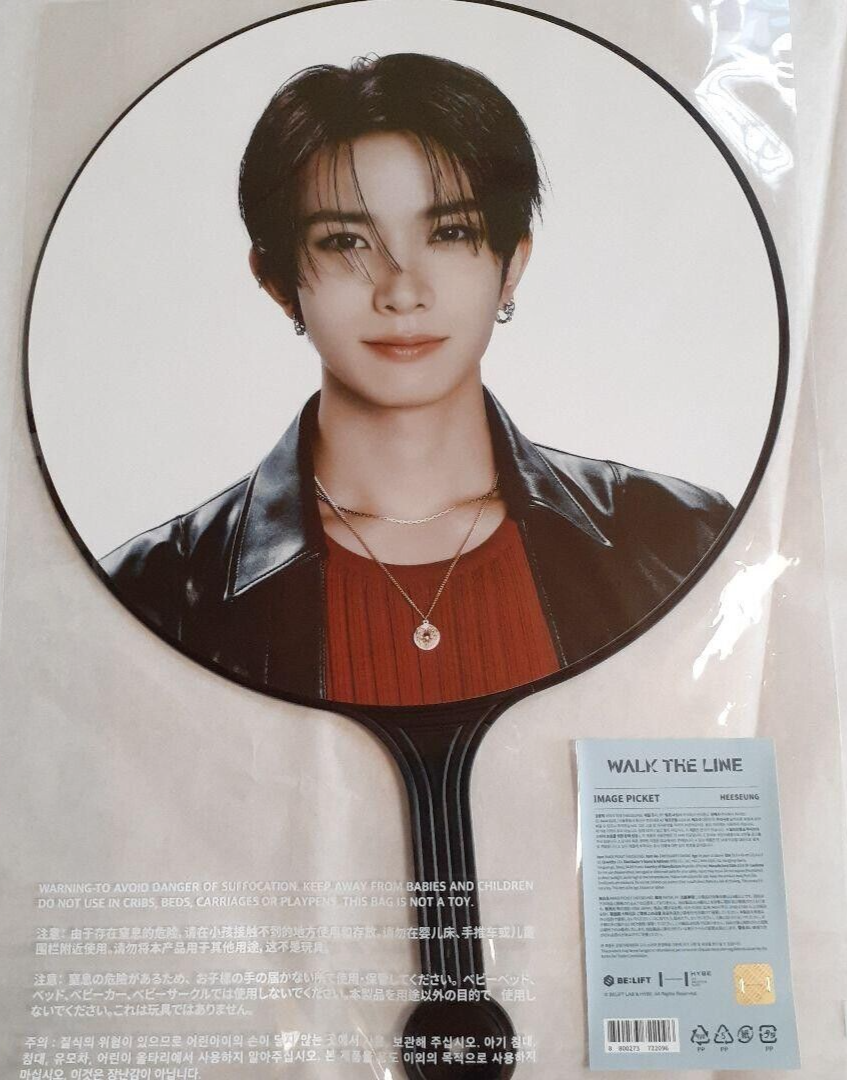 ENHYPEN HEESEUNG WORLD TOUR WALK THE LINE Seoul Image Picket Paper Fun NEW