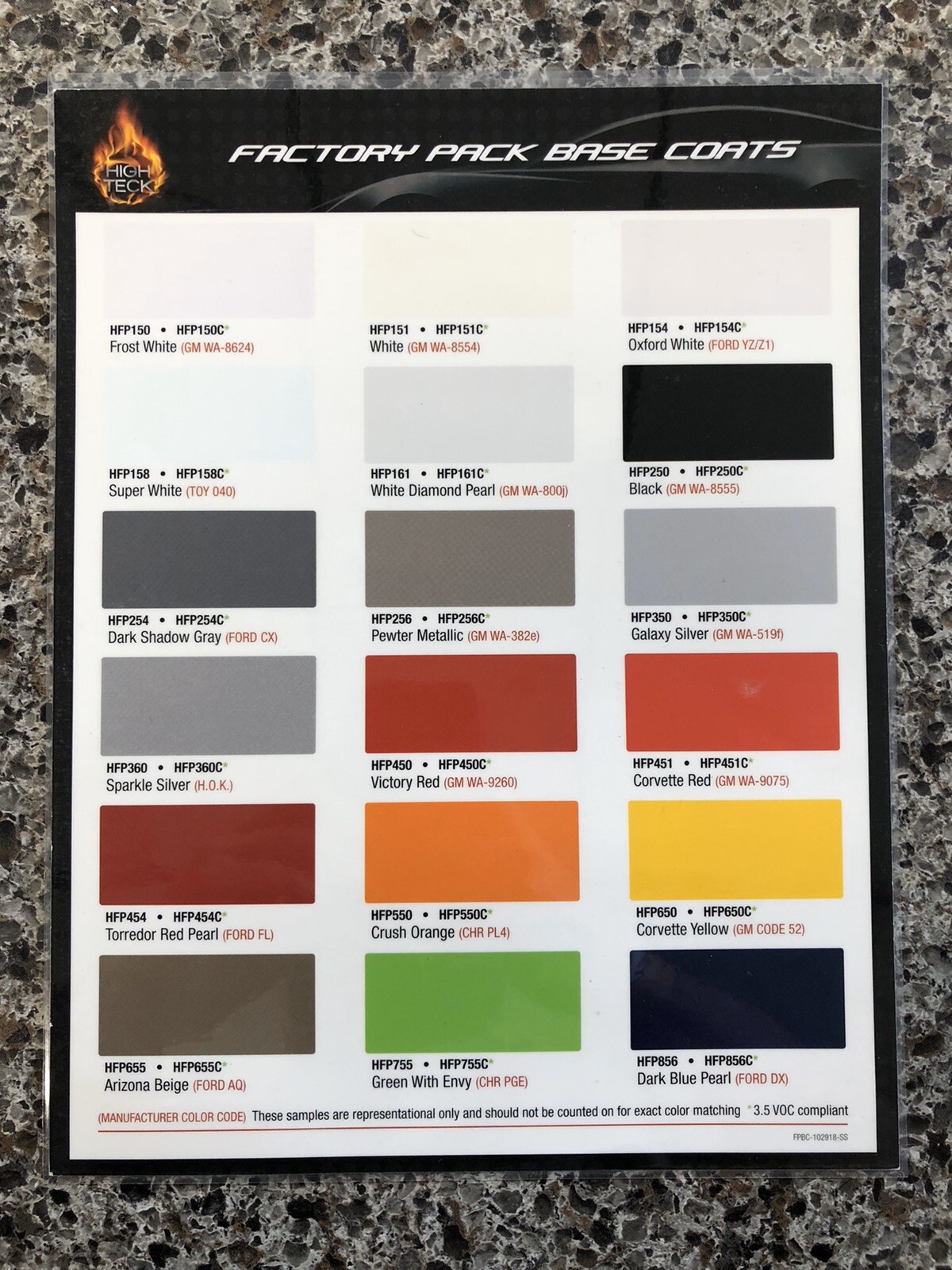 GM / Chevy WA8555/u8555/8555 Black Basecoat paint & Gallon Clear Kit