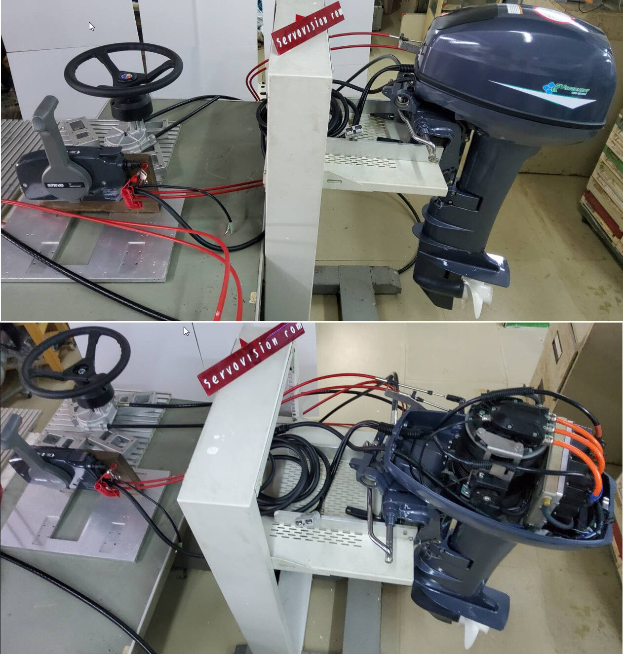 electric outboard Front Remote 15HP,72V_Peak30Kw_waterCool kit,customized, FedEx