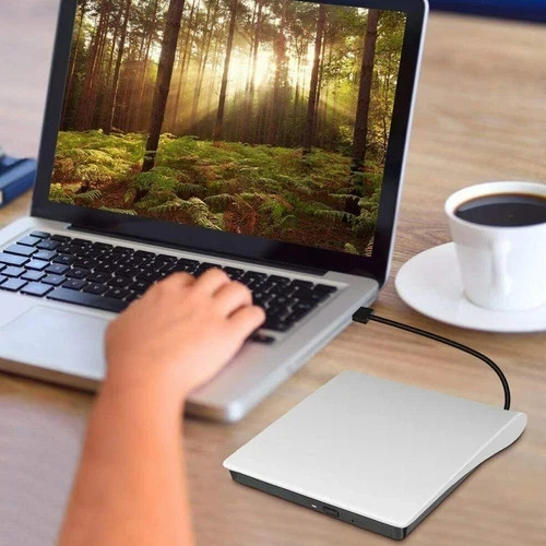 Slim External USB CD DVD ROM Writer Drive Burner Reader Player PC Laptop US