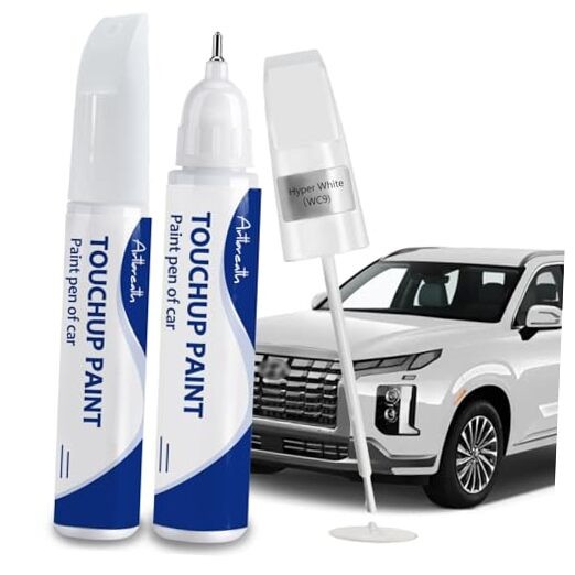 Hyper White(WC9) Touch Up Paint for Hyundai-Exact Match–Chips Hyper White（WC9)