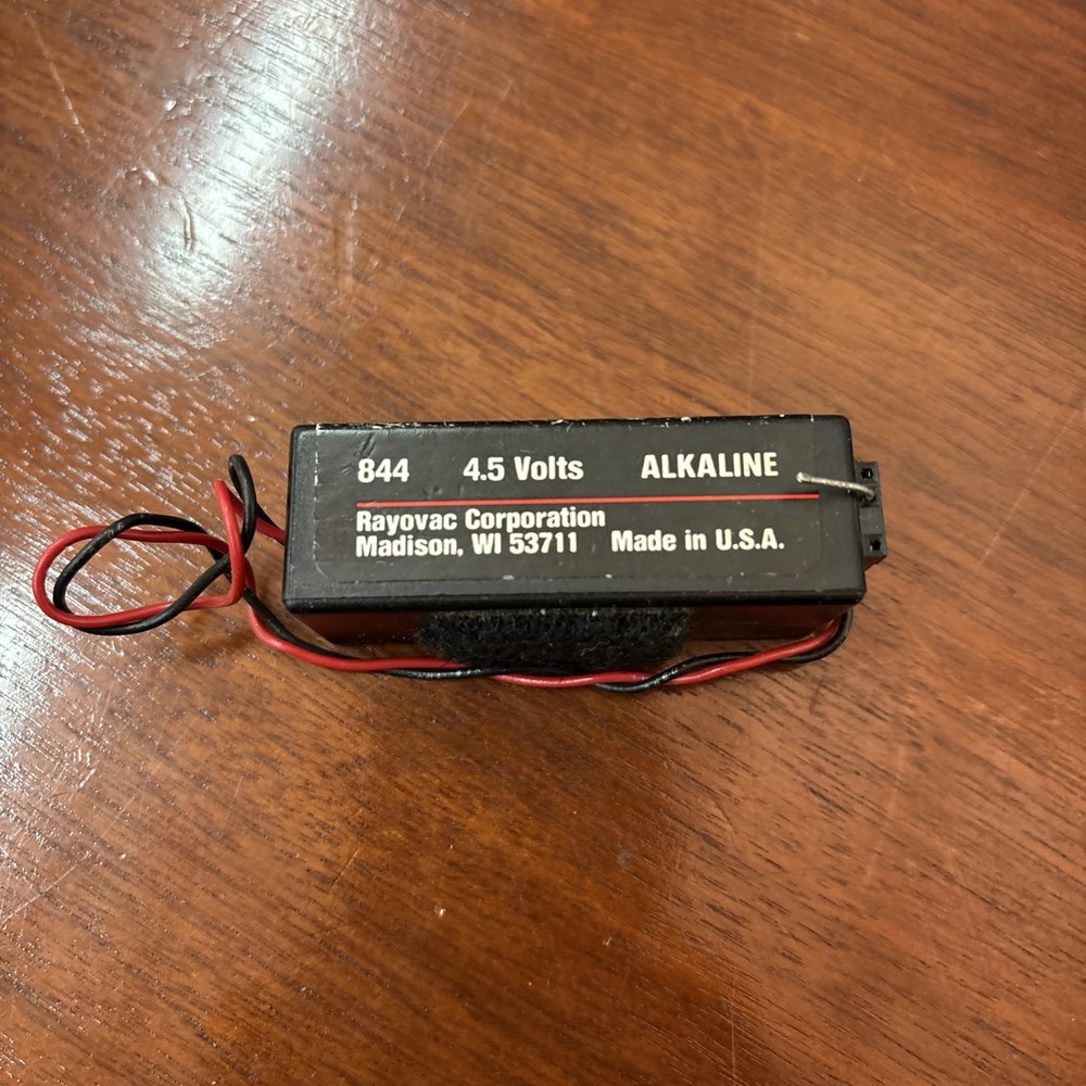 Rayovac Computer Clock Battery 844 4.5V Alkaline ***Untested