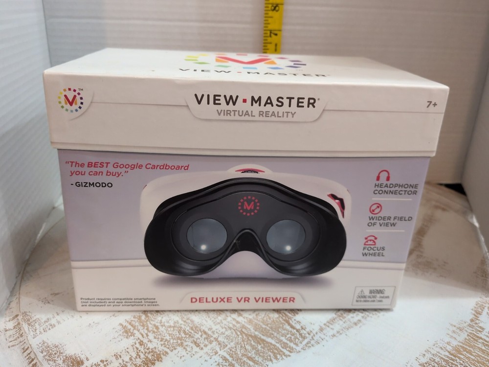 View Master Deluxe Virtual Reality VR Viewer Model DTH61 Start up kit W/2 Experi