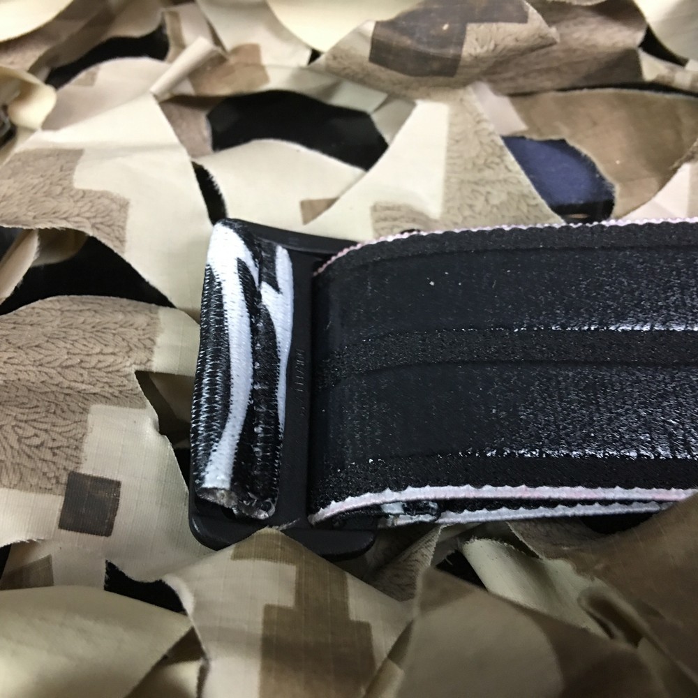NEW KM Paintball Universal Mask Goggle Strap - White Tiger