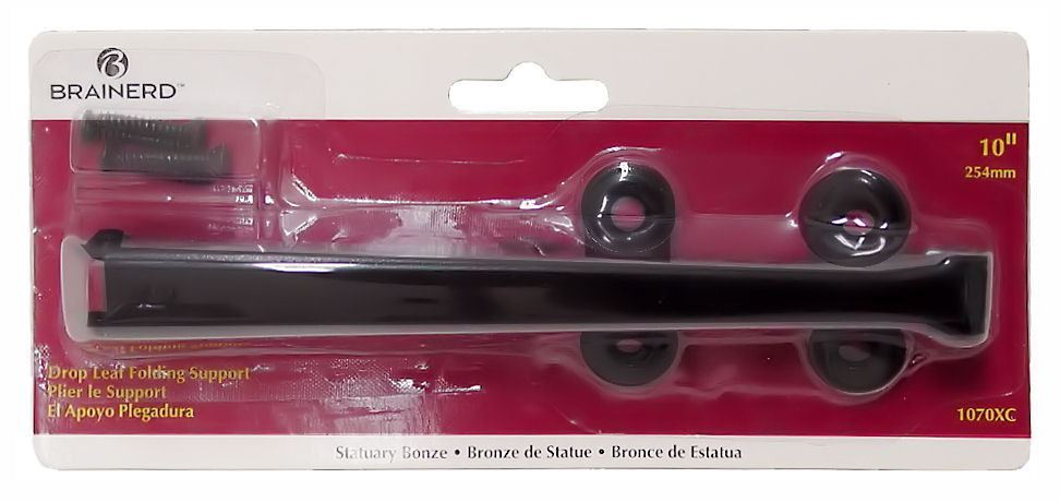 Drop Leaf Folding Support - Heavy Spring - 10' Long- Bronze LQ-1070XC