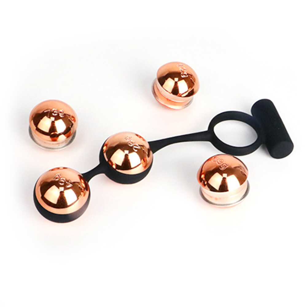 6PCS/Set Ball Trainer Weight Hanger Stretcher Penis Extender Exercise, 3 Loop
