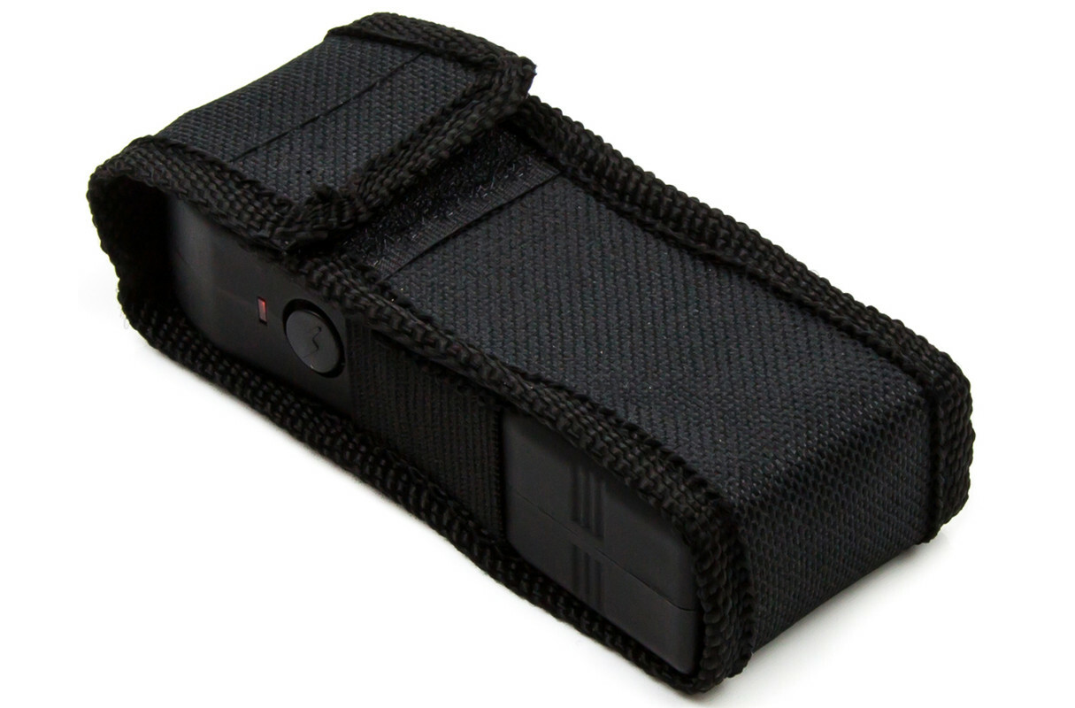 POLICE Stun Gun 398 550 BV Mini Rechargeable LED Flashlight Black