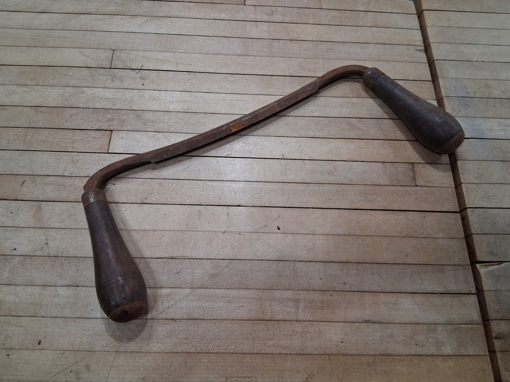 Drawknife Woodworking Tool Dual Handle Timber Shaper Antique