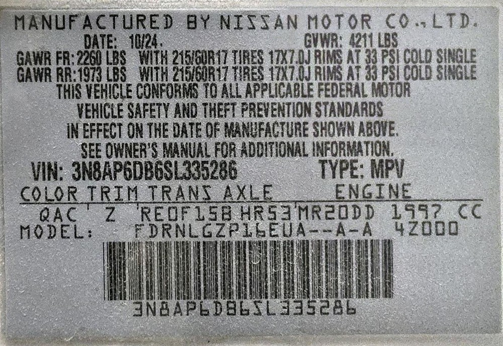 Camera/Projector New Style Camera Front Windshield Fits 25 KICKS 1547778