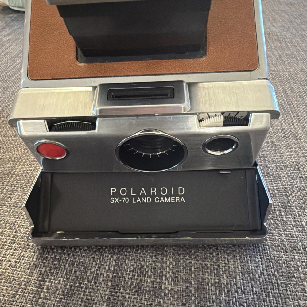 Polaroid SX-70 Brown Leather