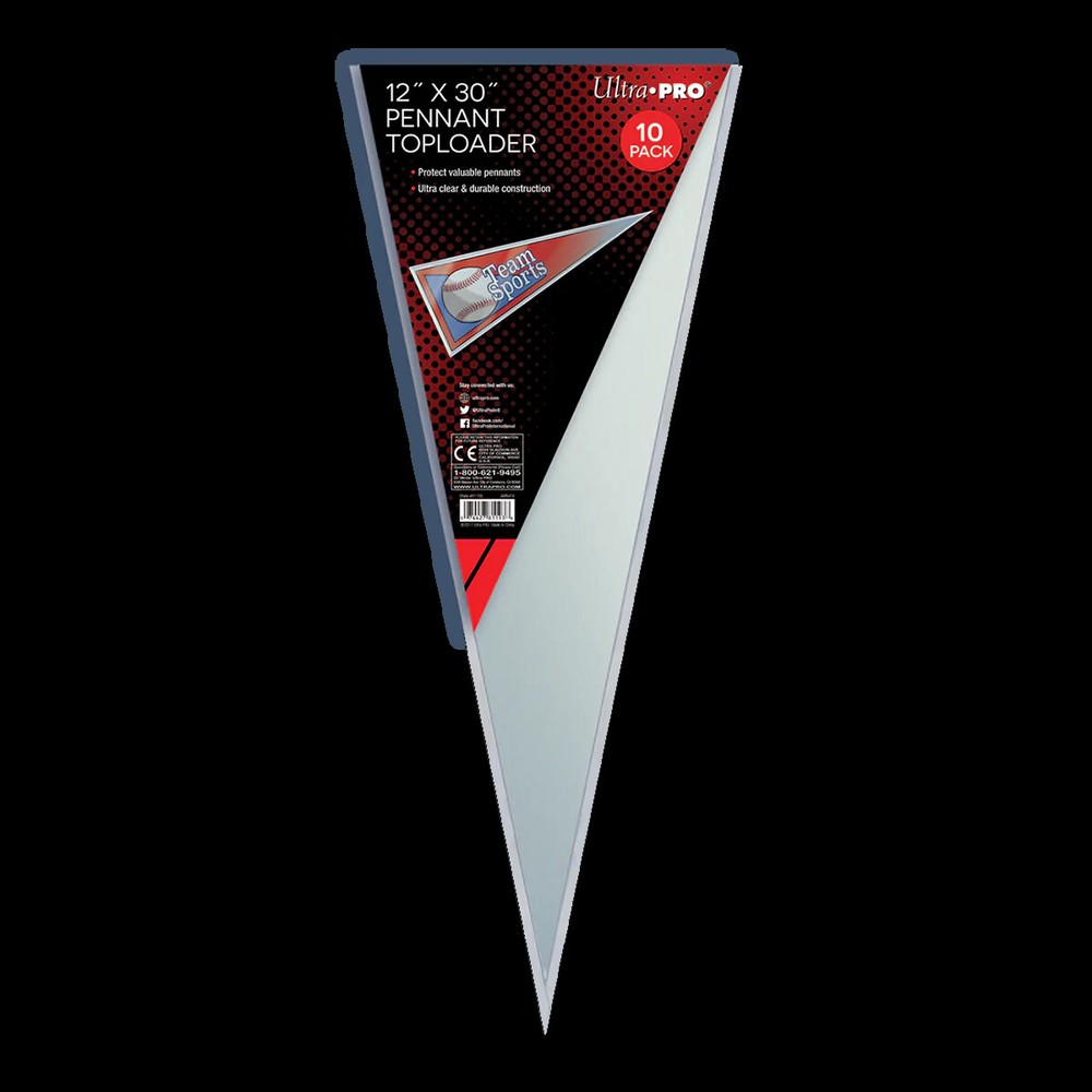 Ultra Pro Pennant Toploaders (10ct) (10 per pack)