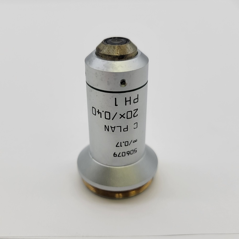 Leica Microscope Objective C Plan 20x Ph1 ∞/0.17 506079 20x/0.40 Phase Contrast