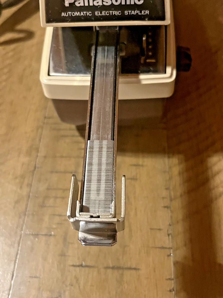 Panasonic AS-202 Automatic Electric Commercial Stapler Vintage