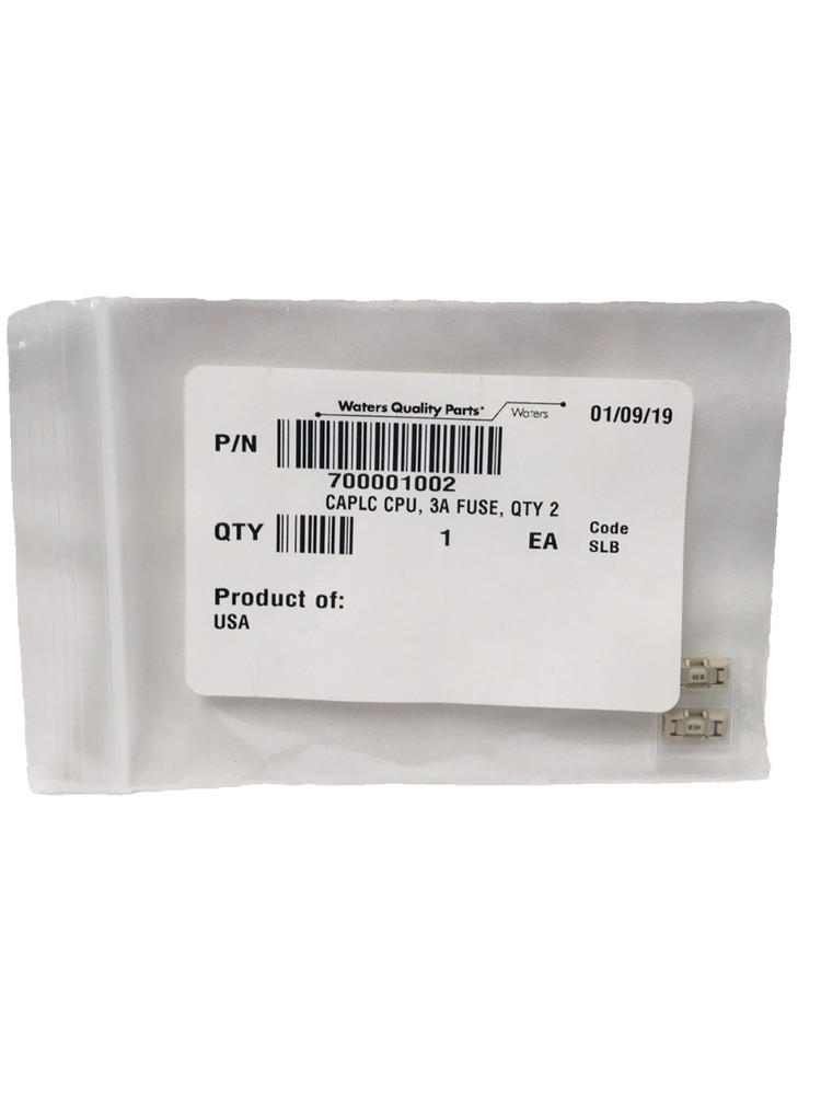 New Waters 700001002 CAPLC CPU 3A Fuse