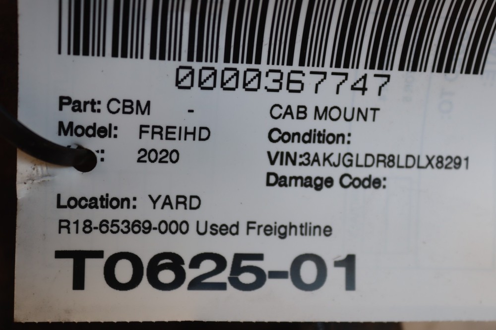 2008-2025 FREIGHTLINER CASCADIA 125 FRONT CAB MOUNTING SUPPORT BRACKET OEM