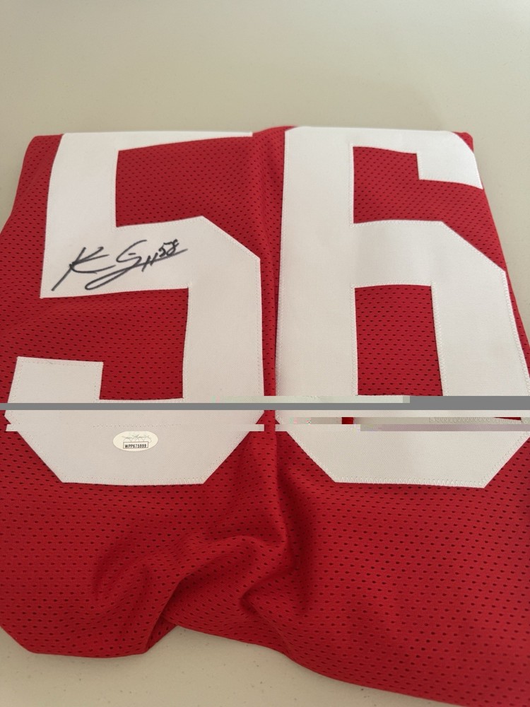 Kwon Alexander Autographed Red Pro Style Jersey - JSA W Auth