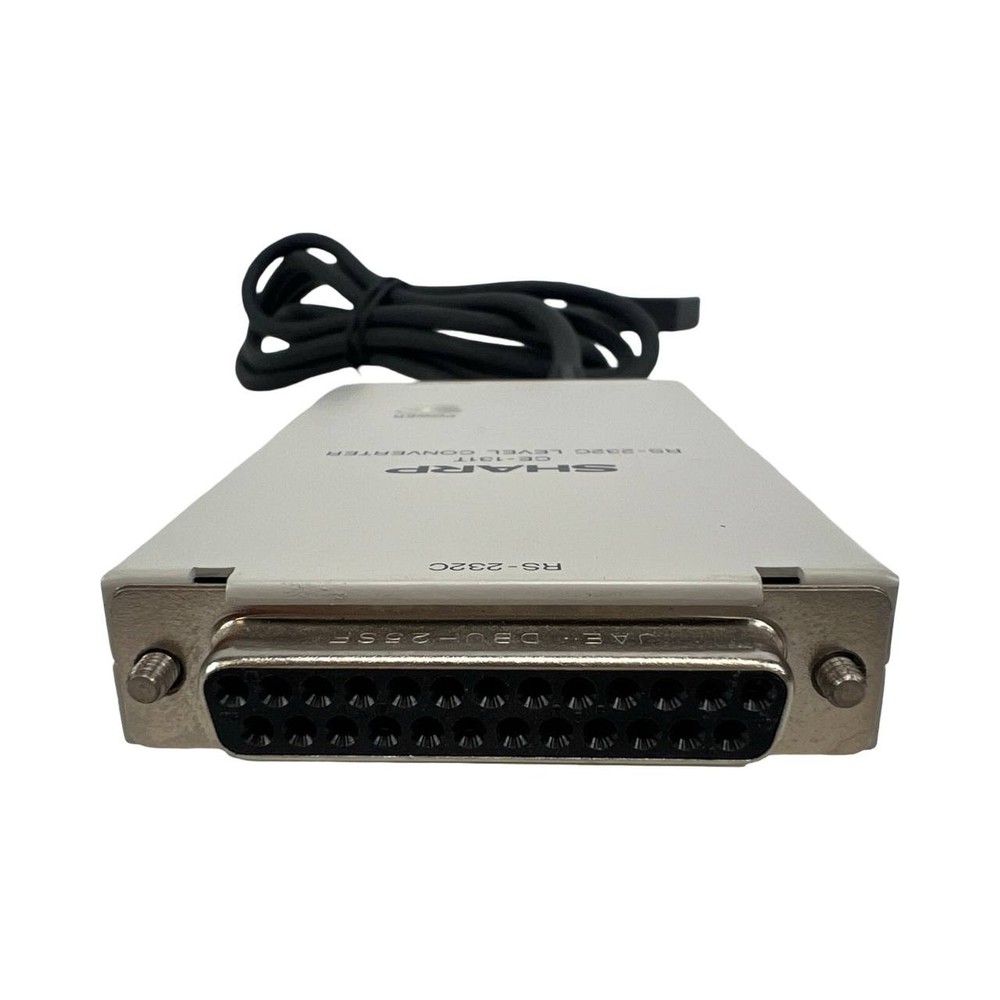 Sharp CE-131T RS232C Level Converter interface Cable for Pocket PC 15-pin ISO